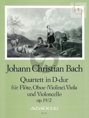 Quartet D-major Op.19 No.2 (Fl.-Ob.[Vi.]-Va.- Vc.)