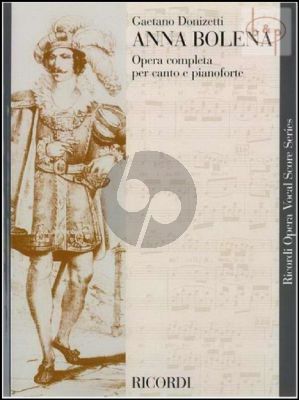 Donizetti Anna Bolena Vocal Score (ital.)