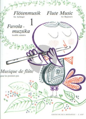 Flute Music for Beginners Vol. 1 (edited by Vilmos Bántai and Imre Kovács)
