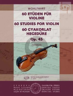 60 Studies Op.45 Violin