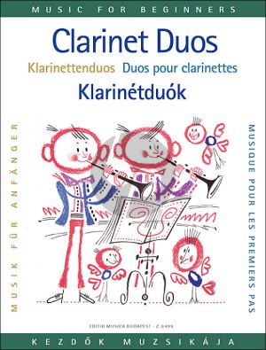 Clarinet Duos for Beginners (edited by István Máriássy and Dezső Puskás)