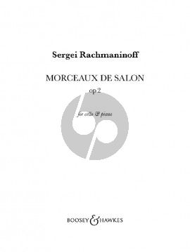 2 Morceaux de Salon (Prelude & Danse Orientale) Op.2 Cello-Piano