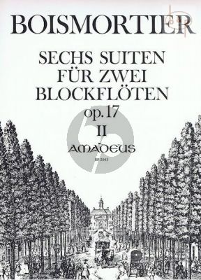 6 Suiten Op.17 Vol.2 No.4 - 6 fur 2 Altblockfloten