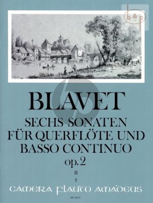 6 Sonaten Op.2 Vol.2 (No. 4 - 6) Flöte und Bc