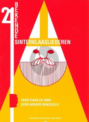 Hengeveld 21 Bekende Sint-Nicolaasliederen voor Piano met Zang