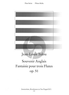 Souvenir Anglais Op. 51 (Fantaisie) 3 Flutes (De Reede)