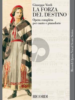 Verdi La Forza del Destino Vocal Score (it.)
