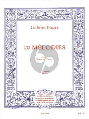 20 Melodies Vol.2 Voix Moyenne