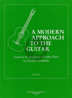 Topper Modern Approach to the Guitar Vol.2 (Based on the Principles of Emilio Pujol)