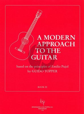 Topper Modern Approach to the Guitar Vol.3 (Based on the Principles of Emilio Pujol)