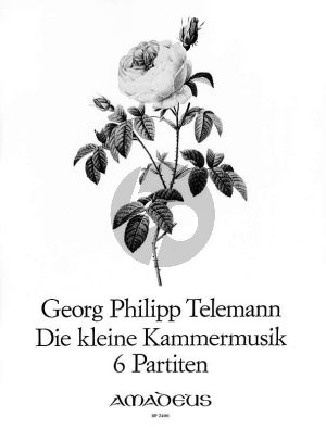 Telemann Die Kleine Kammermusik (6 Partiten) TWV 41:C1 , Es1 ,G2 ,g2 ,B1) Flute[Vi./Ob./Rec.]-Bc (edited by Willy Hess)