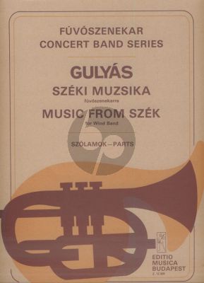 Gulya Music from Szek for Wind Band (Set of Parts)