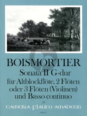 Boismortier Sonata G-major Op.34 No.2