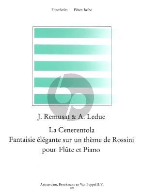 La Cenerentola (Fantasie Elegante sur un Theme de Rossini) Flute-Piano