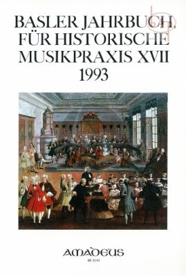 Jahrbuch fur Historische Musikpraxis Vol.17: 1993