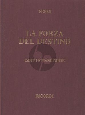 La Forza del Destino Vocal Score (it.)