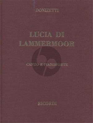 Donizetti Lucia di Lammermoor Vocal Score (it.) (Hardcover)