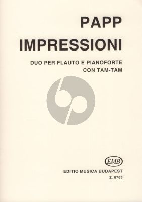 Impressioni Flute and Piano with Tam-Tam