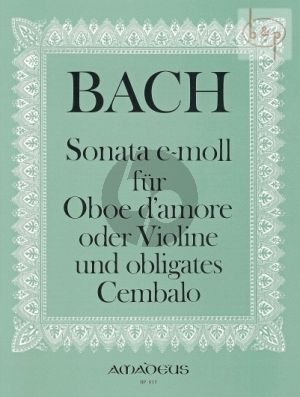 Sonate No.4 e-moll (nach Orgeltriosonate BWV 528)