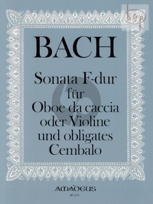 Sonata F-major (BWV 1038) (Oboe da caccia[Vi.]) with harpsichord obl.)