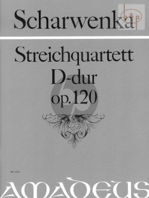 Quartet D-major Op.120 fur Streicher Stimmen