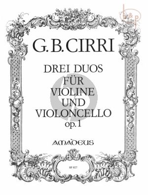 3 Duos Op.1 (Violin-Violoncello)