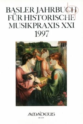 Jahrbuch fur Historische Musikpraxis Vol.21: 1997