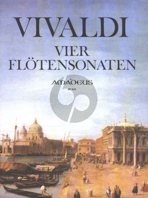 Vivaldi  4 Sonaten fur Flote und Bc (Herausgegeben von Kurt Meier)