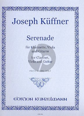 Serenade Klarinette-Viola-Gitarre