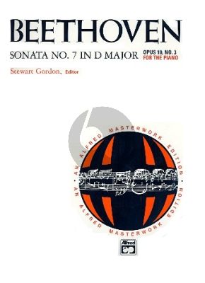 Beethoven Sonata No.7 D-major Op.10 No. 3 for Piano Solo (Edited by Stewart Gordon)