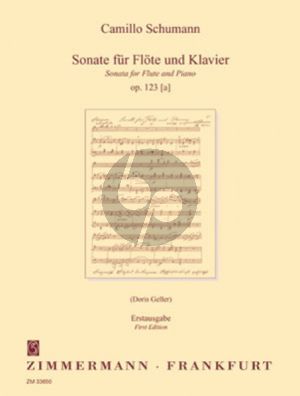 Schumann Sonate Op.123(a) Flöte-Klavier (Doris Geller)