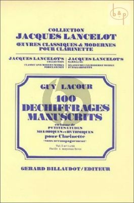 100 Dechiffrages Manuscrits Vol.1