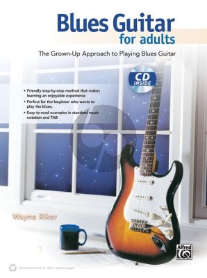 Riker Blues Guitar for Adults Book with Cd (Grown-Up Approach to Playing Guitar)
