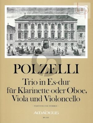 Polzelli Trio Es-dur Op.4 Klarinette[Bb][Oboe]-Viola-Violoncello (Part./Stimmen) (Bernhard Pauler)