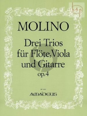 3 Trios Op.4 Flute-Viola-Guitar