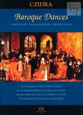 Baroque Dances for 2 Descant Recorders [Ob./Vi.]