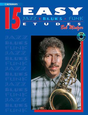 15 Easy Jazz Blues and Funk Etudes Flute