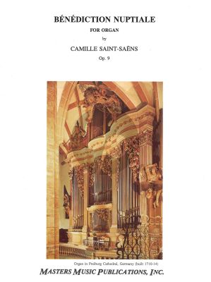 Saint-Saens Benediction Nuptiale Op.9 Organ