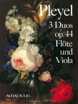 Pleyel 3 Duos Op. 44 Flöte und Viola (Part./Stimmen) (Bernhard Pauler)
