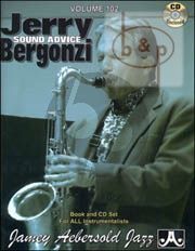 Jazz Improvisation Vol.102 Jerry Bergonzi