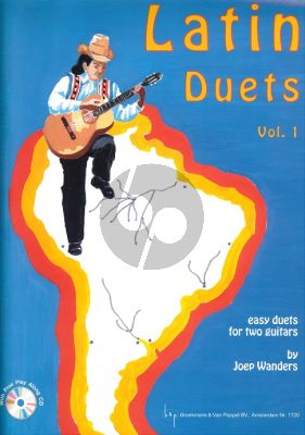 Wanders Latin Duets Vol.1 (Bk-Cd) (Easy Duets with Play Along Cd) (Grade 1 - 2)