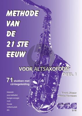 Glaser-Hermsen Methode van de 21ste Eeuw Vol.1 Altsaxofoon (Bk-Cd)