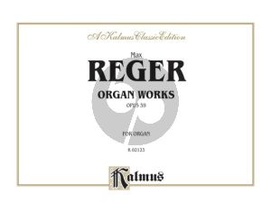 Reger Organ Works Op.59