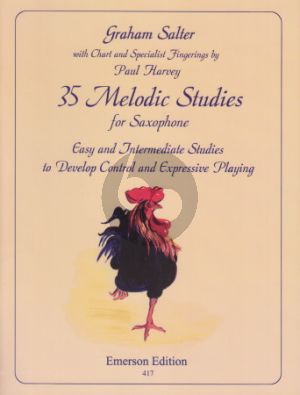 Salter 35 Melodic Studies (Easy/Intermediate Studies to Develop Control-Expressive Playing) (Grade B/C)