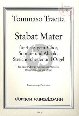 Stabat Mater Sopran- und Altsolo-SATB-Streicher und Orgel
