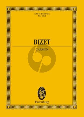 Bizet Carmen (Study Score) (New Urtext Edition) (Eulenburg)