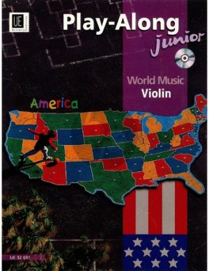 World Music Junior America (Bk-Cd) for Violin