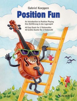 Koeppen Position Fun - 40 Easy Duets for Violoncellos (An Introduction to Position Playing)