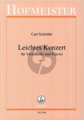 Schroder Leichtes Konzert Op.55 (ohne Daumenaufsatz) (Schulz)