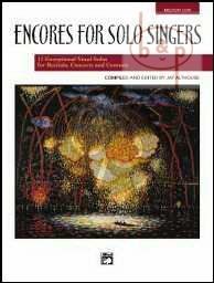 Encores for Solo Singers (Med.Low) (Bk-Cd)